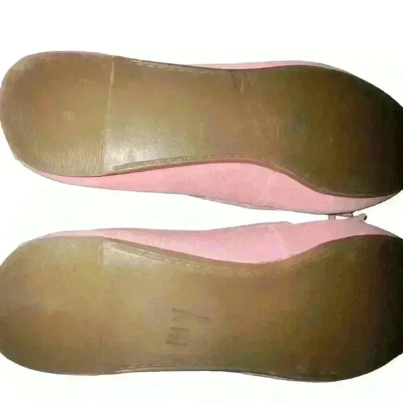 Rampage Lindy Moccasins Pink Suede Leather Size 8 Beaded Boho - Picture 8 of 9